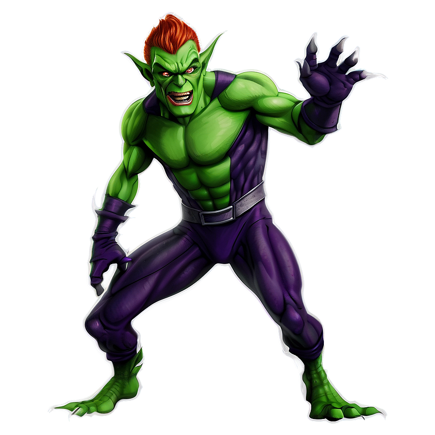 Green Goblin Drawing Png 53 PNG Image