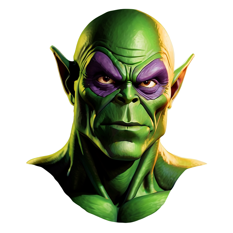 Green Goblin Illustration Png Xvp PNG Image