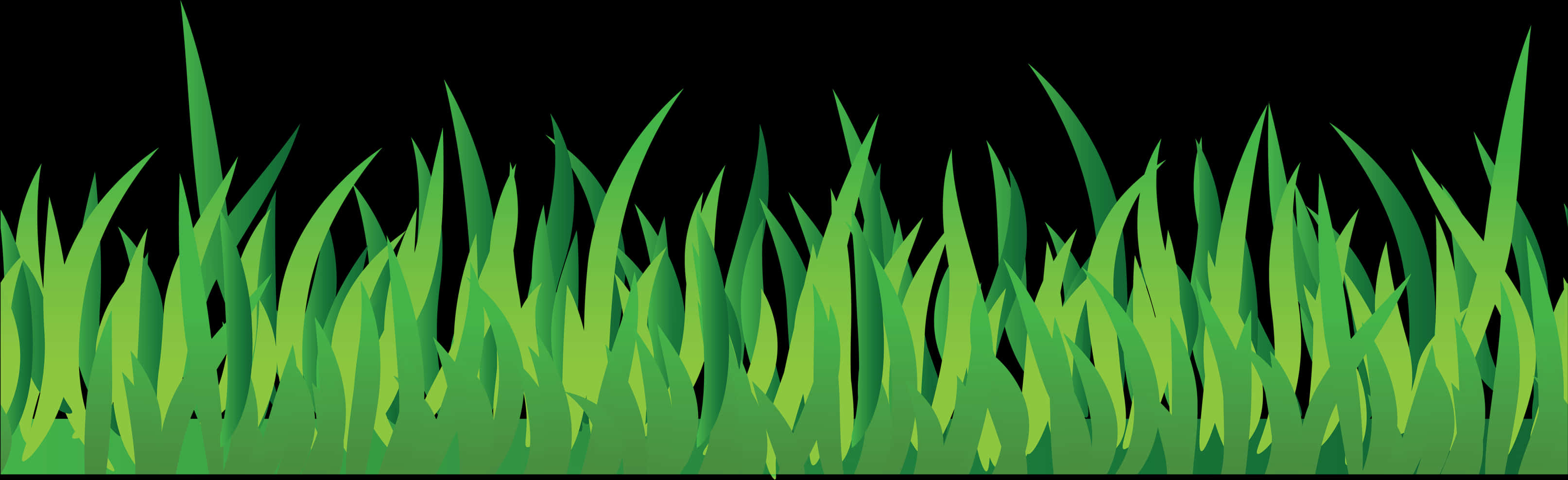 Green Grass Vector Illustration PNG Image