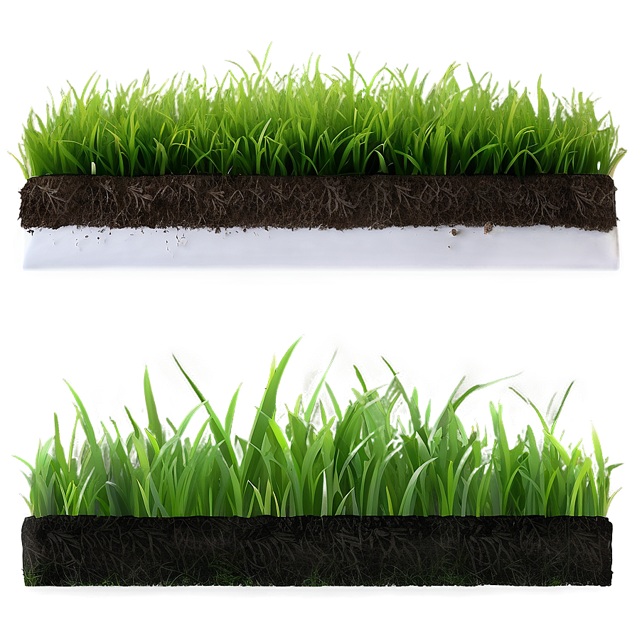 Green Grass With Soil Png 06262024 PNG Image