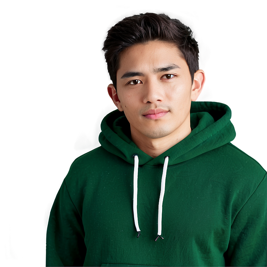 Green Hoodie Png 05242024 PNG Image