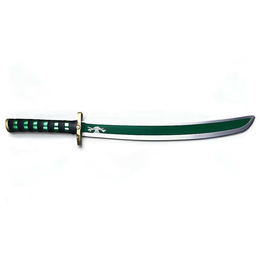 Green Katana Png Duv PNG Image