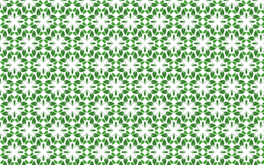 Green Leaf Pattern Background PNG Image