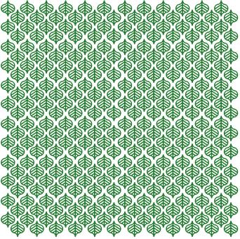 Green Leaf Pattern Background PNG Image