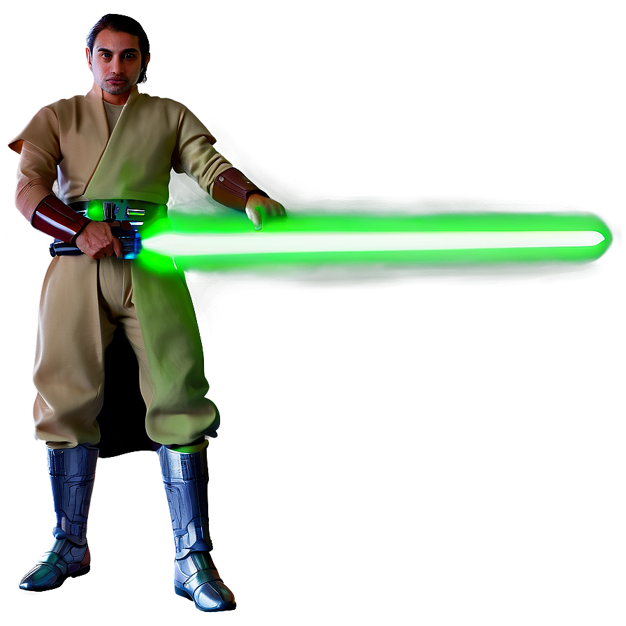 Green Lightsaber Transparent Png Ohk PNG Image