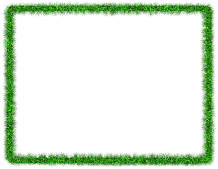 Green Neon Frame Background PNG Image