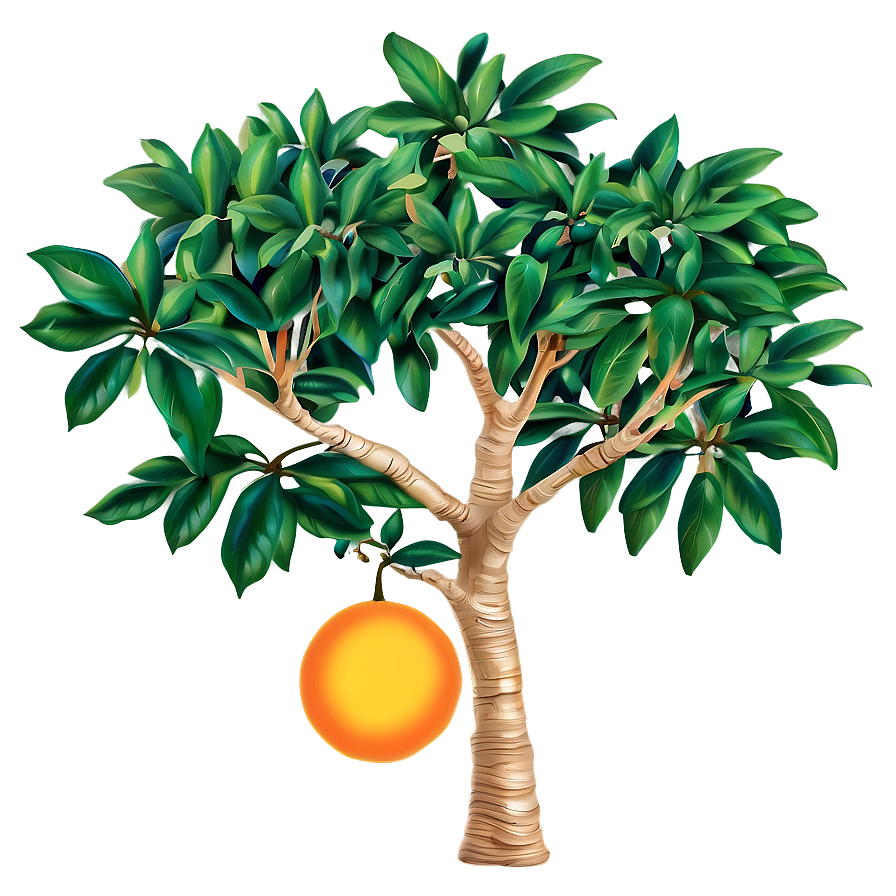 Green Orange Tree Png Aap21 PNG Image