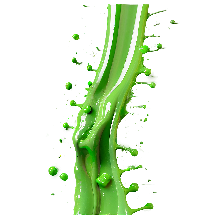 Green Paint Splash Png Ouk PNG Image