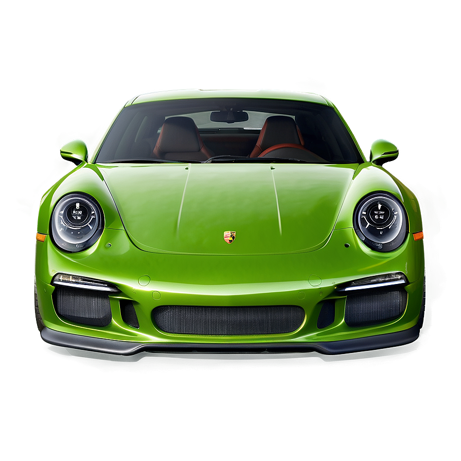 Green Porsche Png Cqg PNG Image