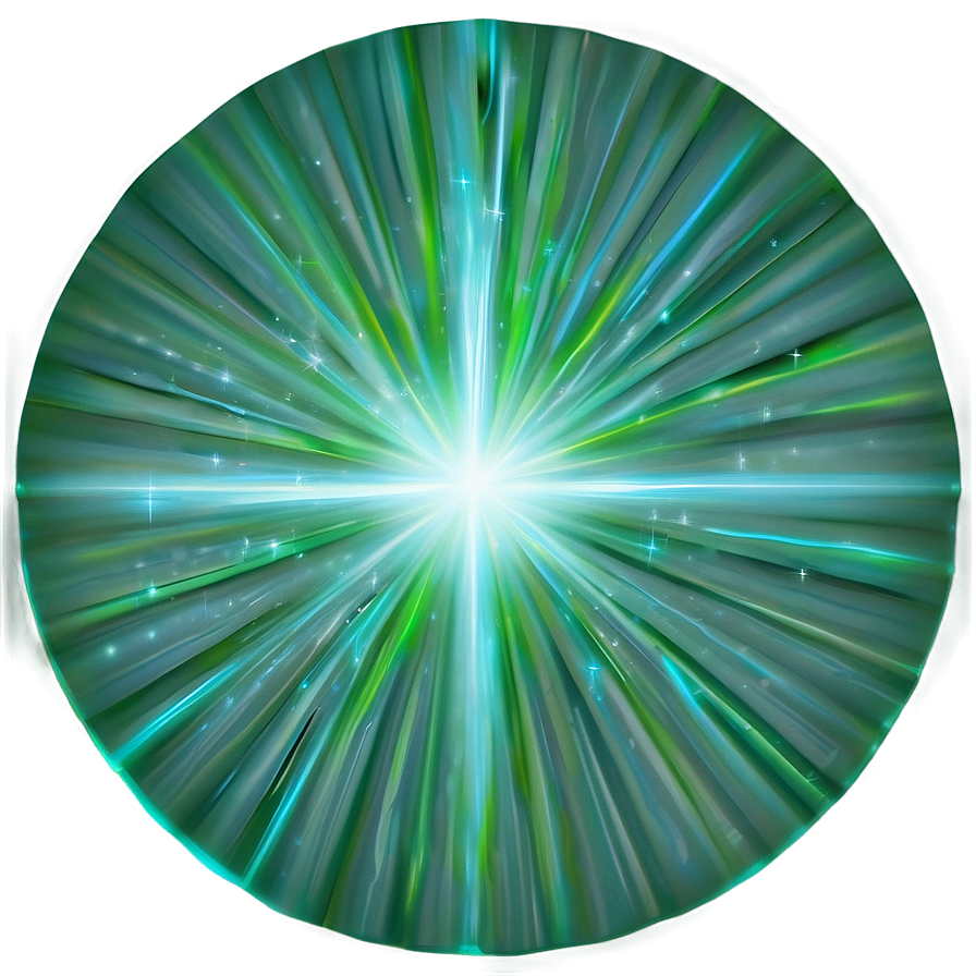 Green Radiance Effect Png 25 PNG Image