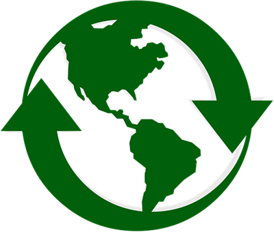 Green Recycle Earth Symbol PNG Image