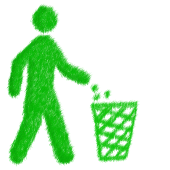 Green Recycle Sign Pictogram PNG Image