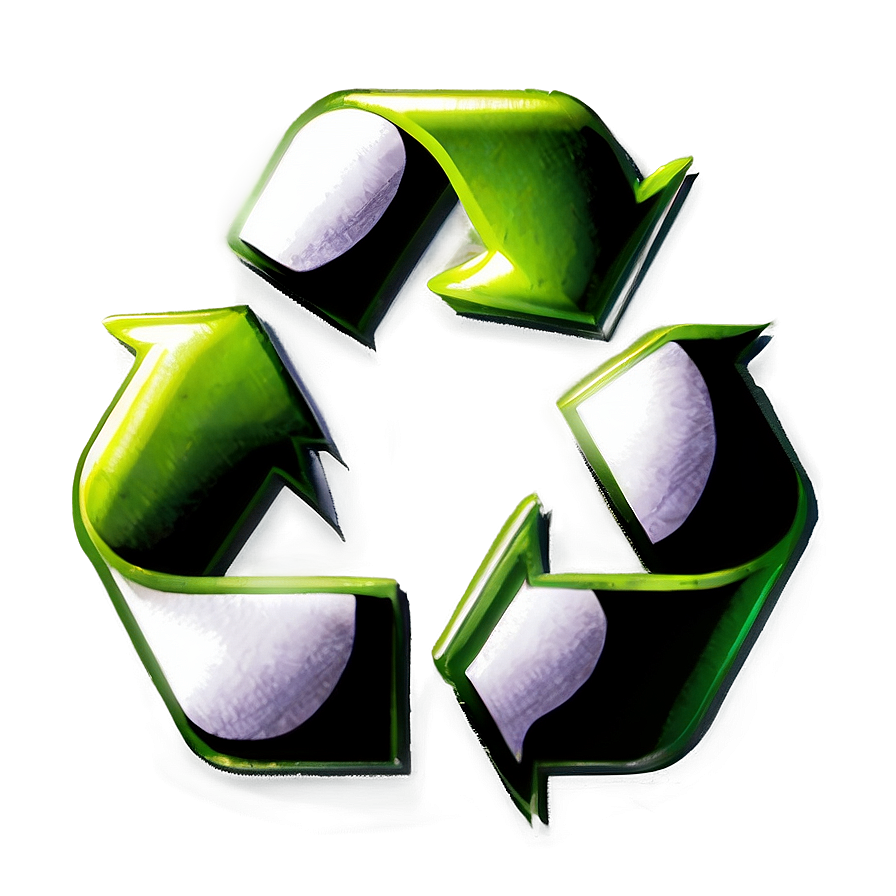 Green Recycle Sign Png 63 PNG Image