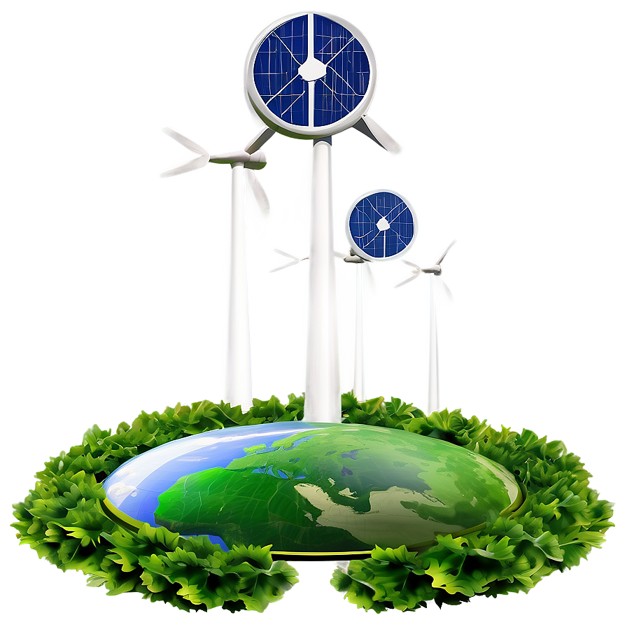 Green Renewable Energy Power Png Rje PNG Image