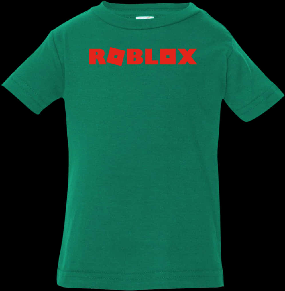 Green Roblox Logo T Shirt PNG Image