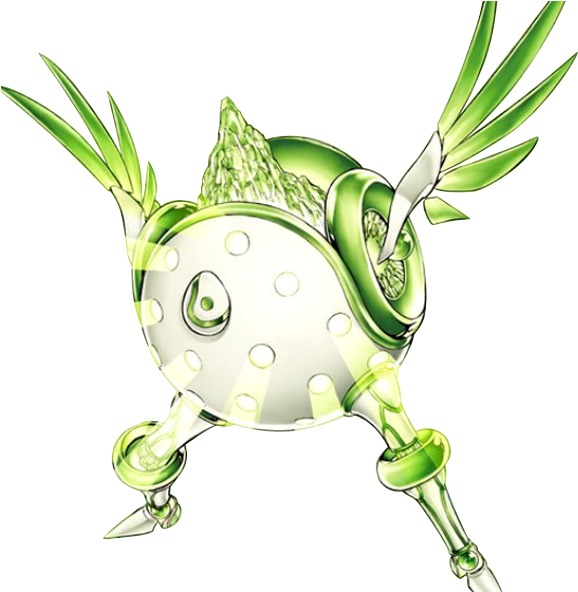 Green Robot Crab Illustration PNG Image