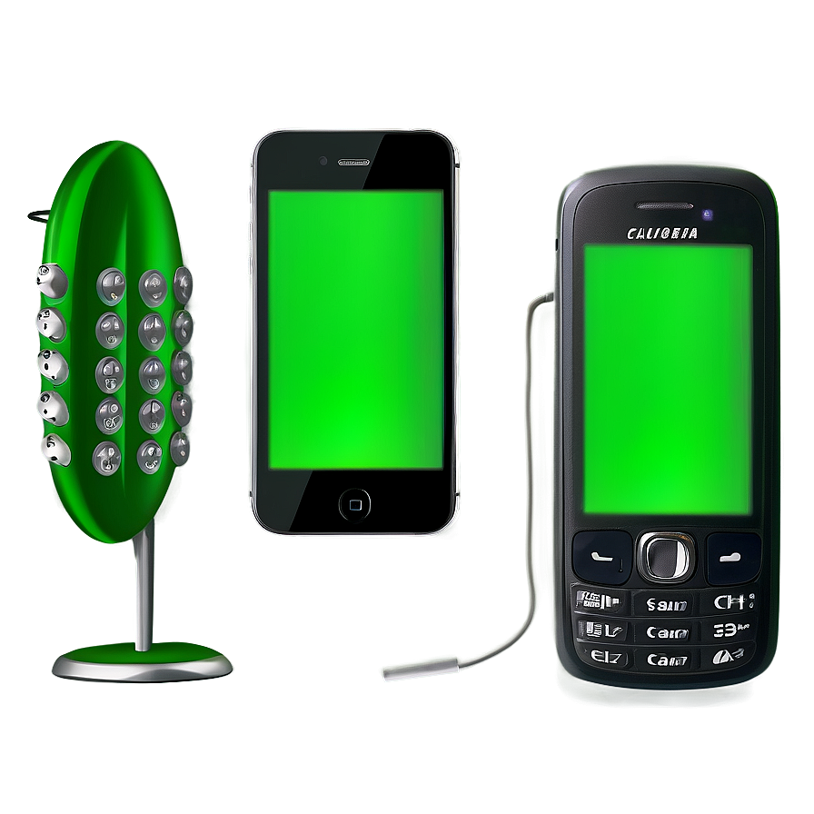 Green Screen Cellphone Png 06282024 PNG Image