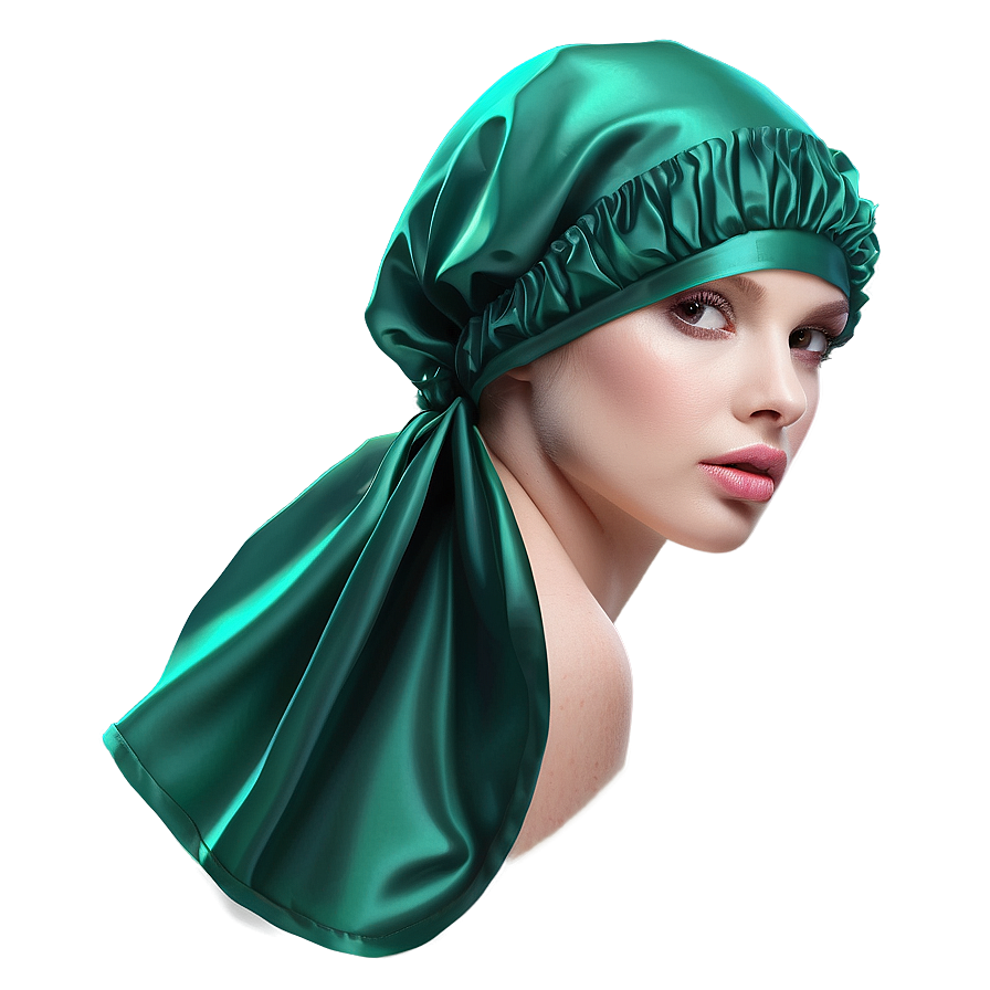 Green Shower Cap Png Gnt PNG Image