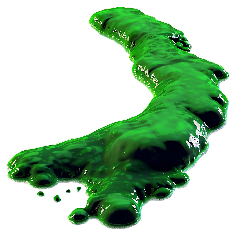 Green Slime Trail Png Ard PNG Image