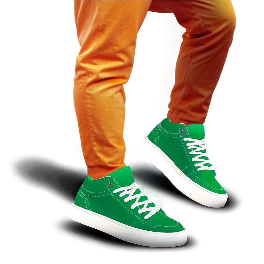 Green Sneakers Png 05242024 PNG Image