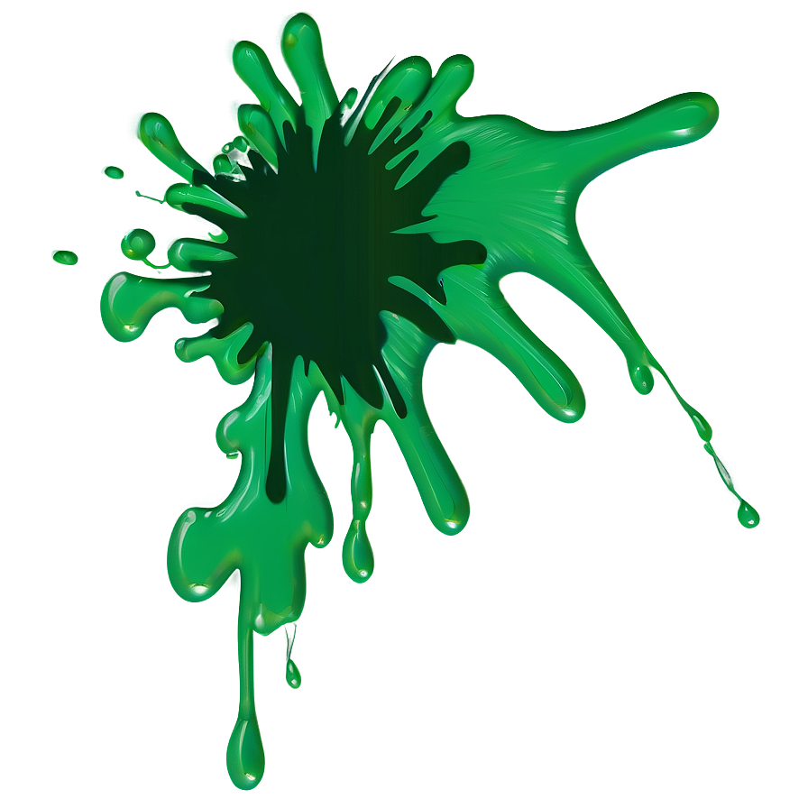 Green Splat Png 06122024 PNG Image