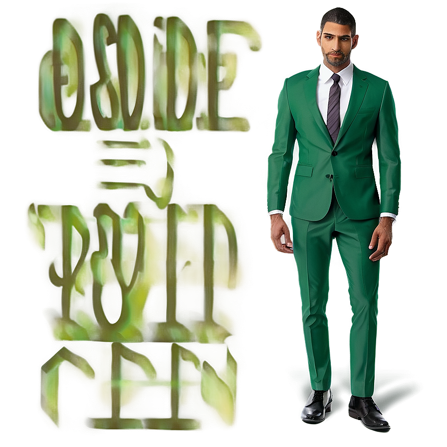 Green Suit Png Wff PNG Image