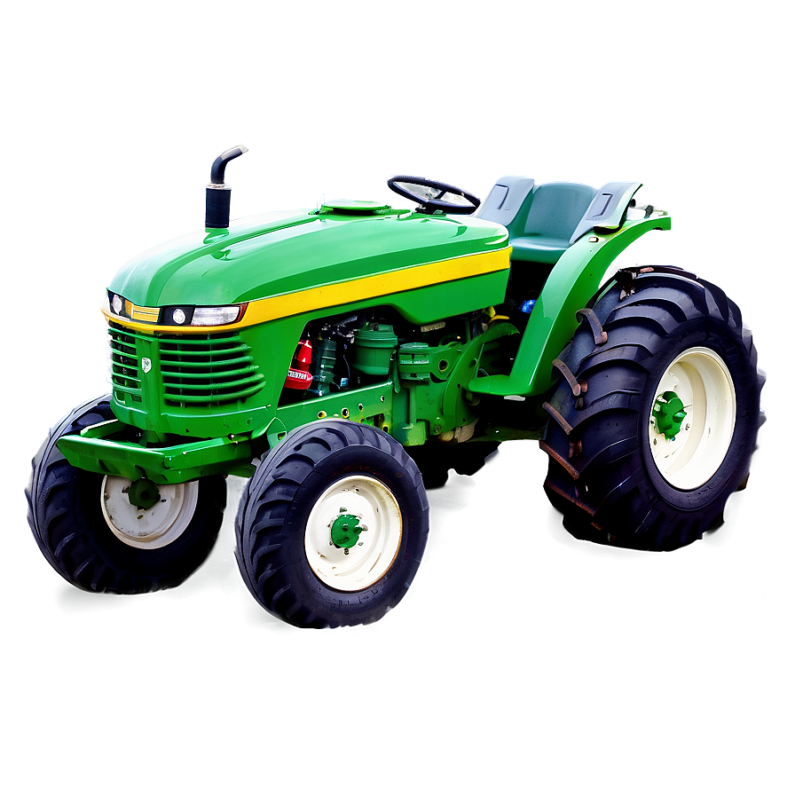 Green Tractor Png Ejj93 PNG Image