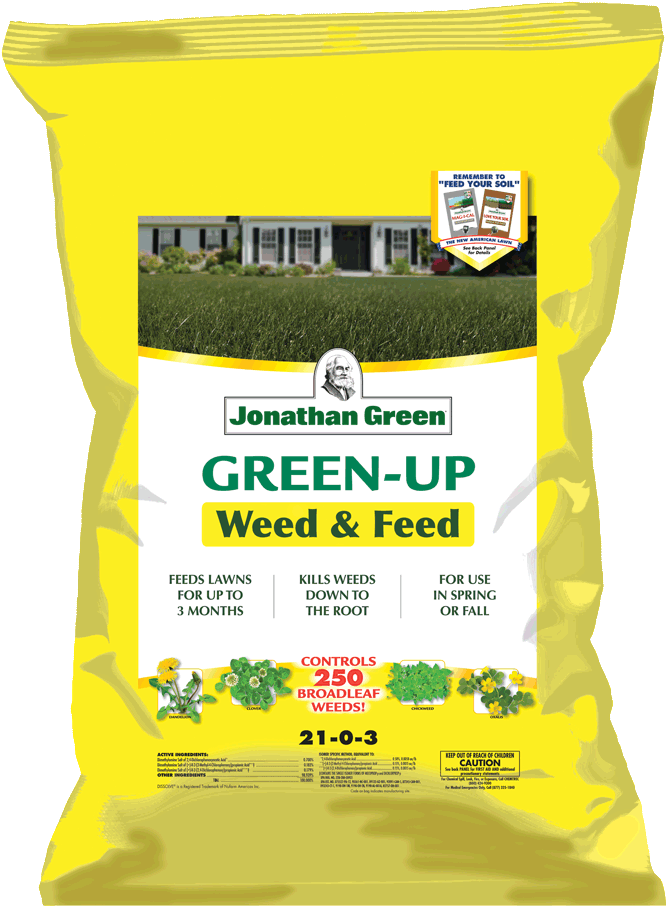 Green Up Weedand Feed Lawn Care Product PNG Image