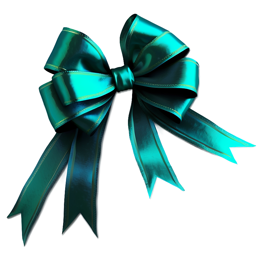 Green Velvet Bow Png Luu88 PNG Image