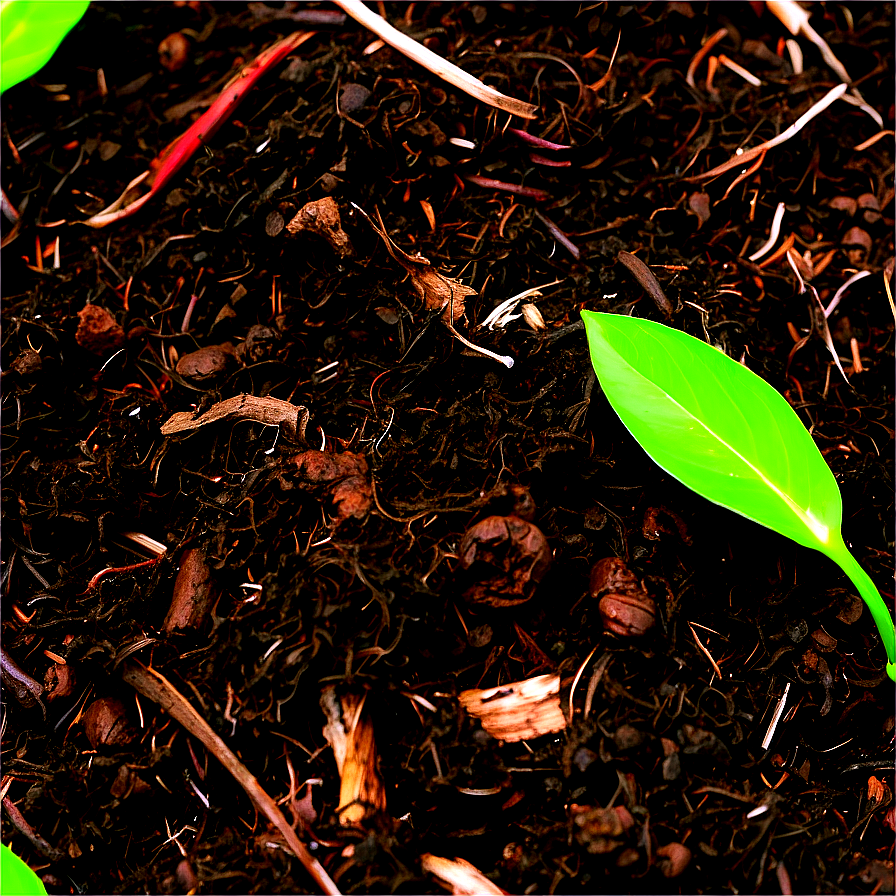 Green Waste Compost Mulch Png 06132024 PNG Image