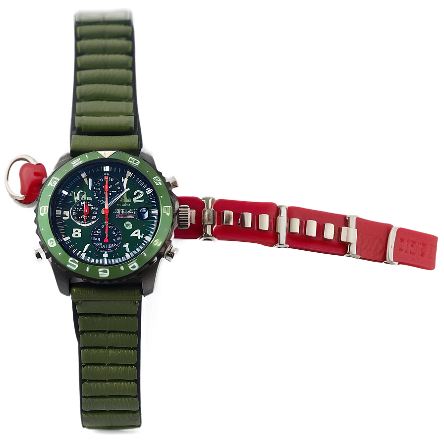 Green Watch Hands Png 76 PNG Image