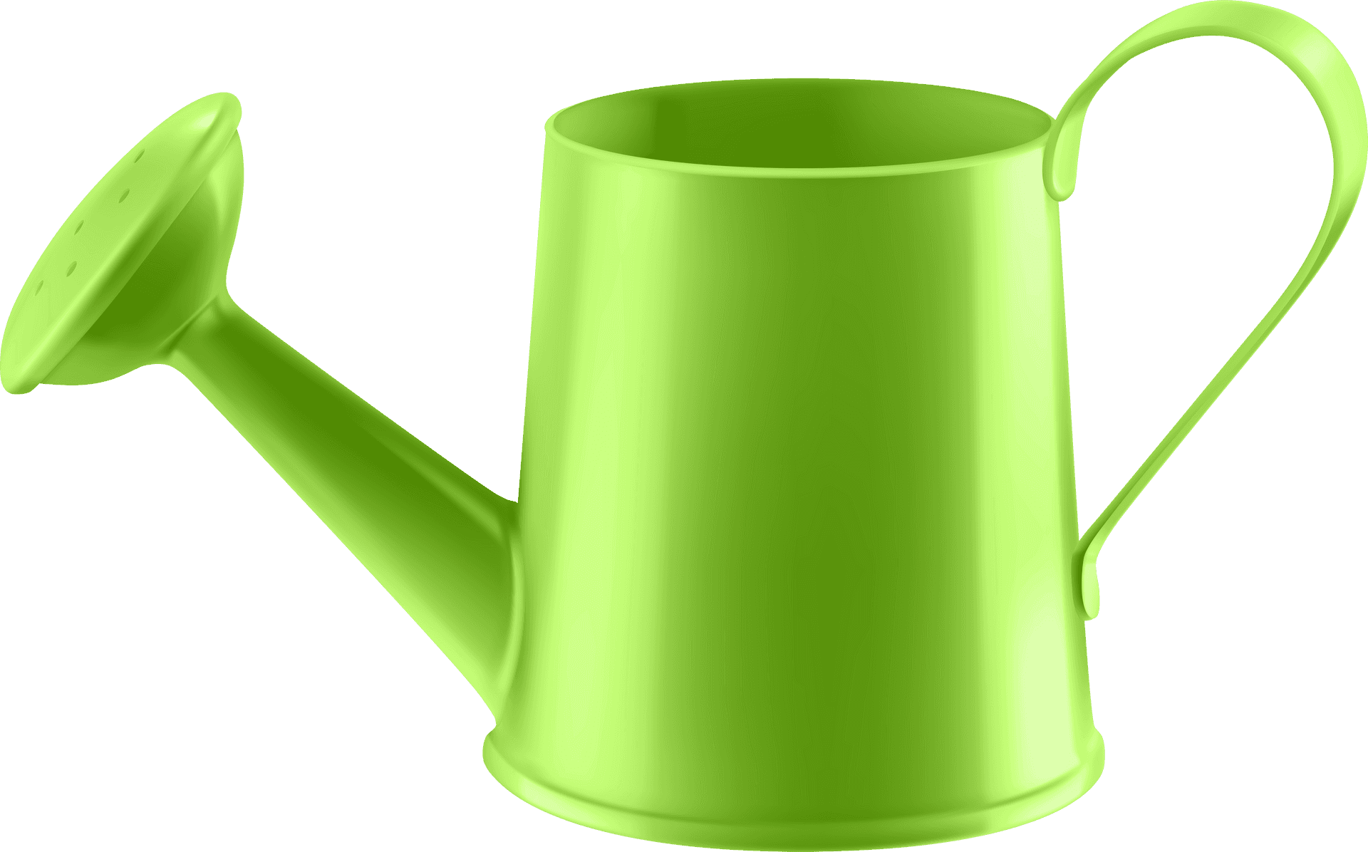 Green Watering Can Image PNG Image