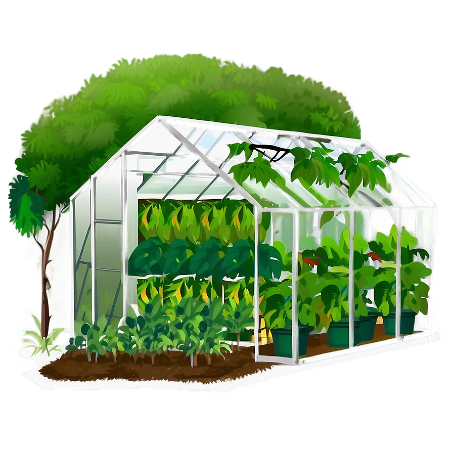 Greenhouse Farming Techniques Png Rjw PNG Image