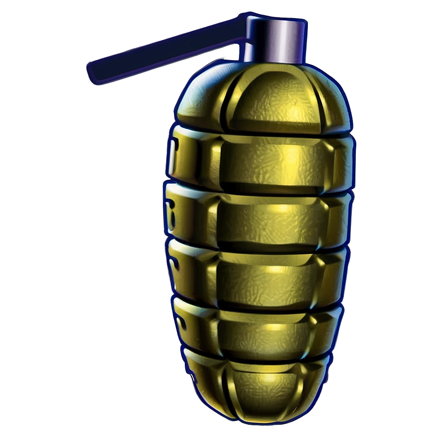 Grenade Illustration Png 05242024 PNG Image