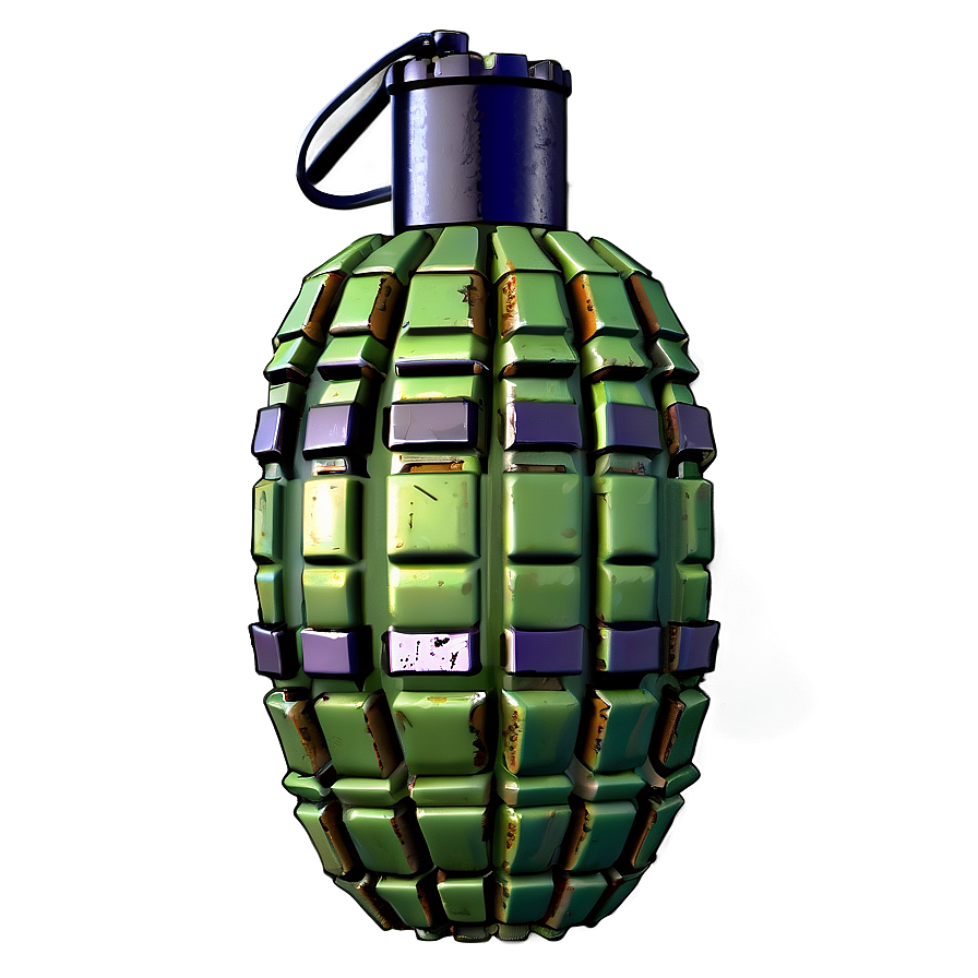 Grenade Model Png Krx PNG Image