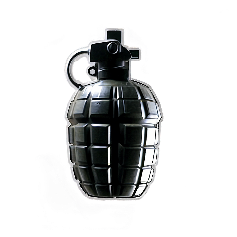 Grenade Silhouette Png Esl PNG Image