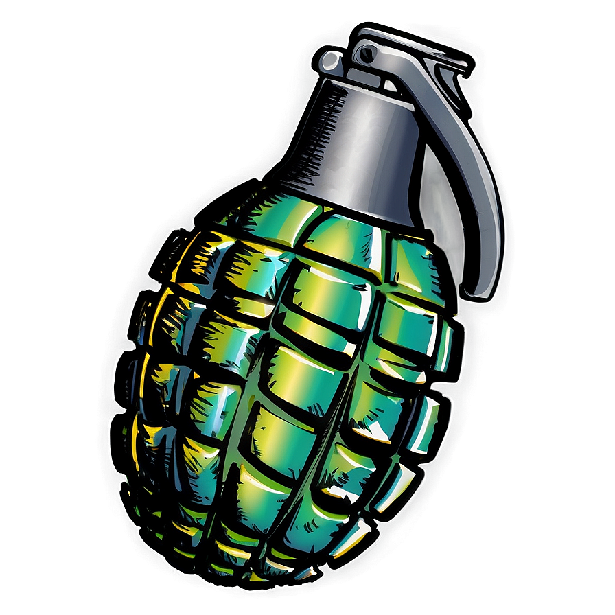 Grenade Sketch Png Yyt PNG Image