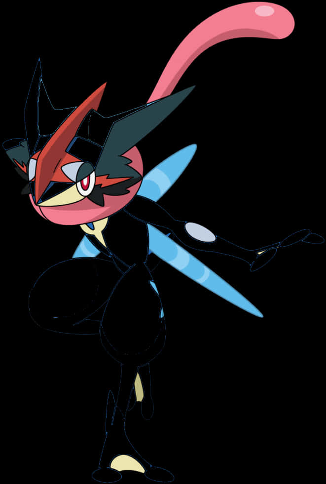 Greninja Pokemon Character PNG Image