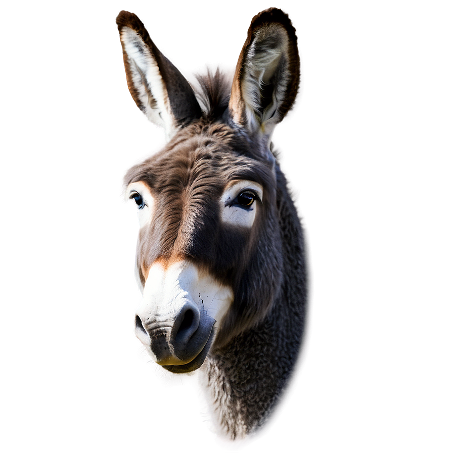 Grey Donkey Png Oei PNG Image