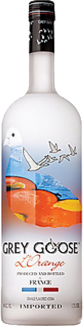 Grey Goose Vodka Bottle PNG Image