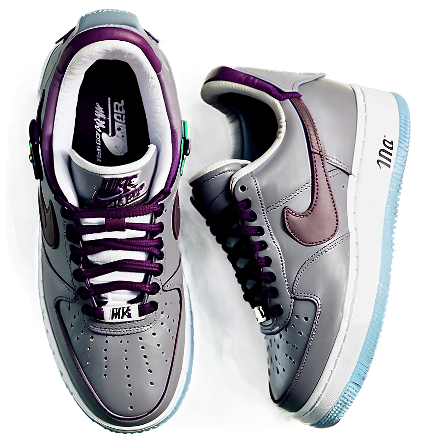 Grey Nike Air Force 1 Png Fxe97 PNG Image