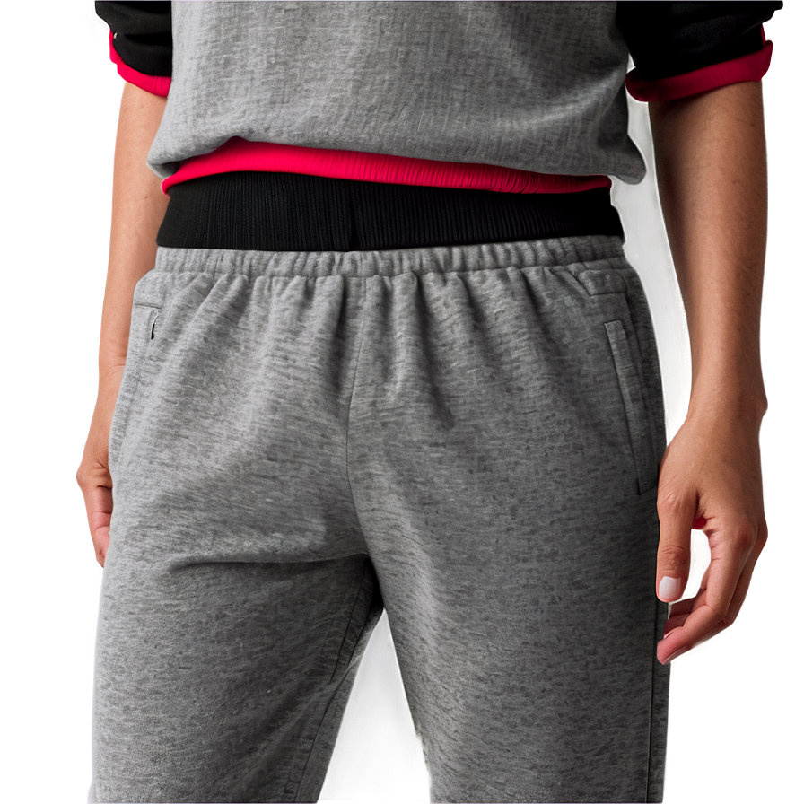 Grey Sweatpants C PNG Image