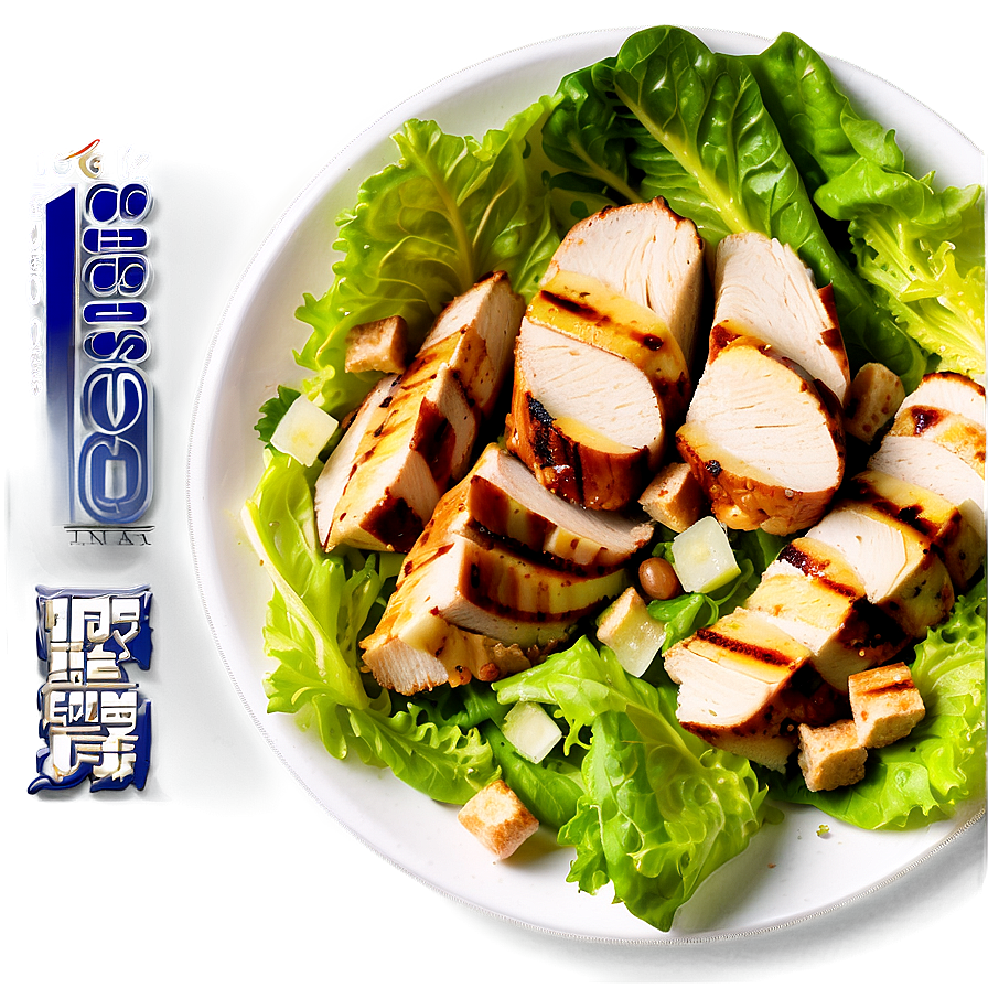 Grilled Chicken Caesar Salad Png Nll84 PNG Image