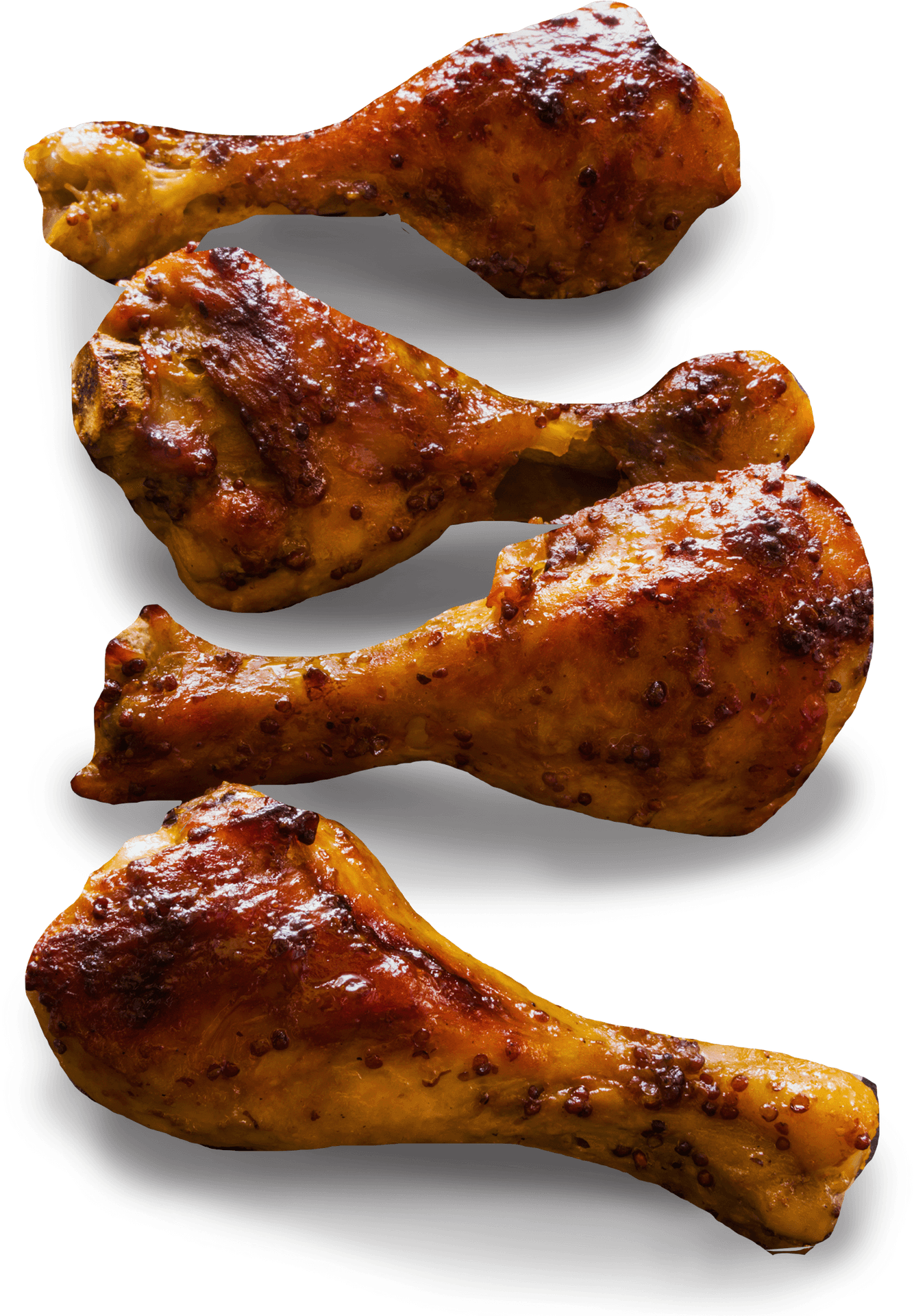 Grilled Chicken Drumsticks Barbecue Flavor PNG Image