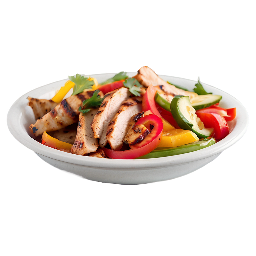 Grilled Chicken Fajitas Mix Png Orp PNG Image