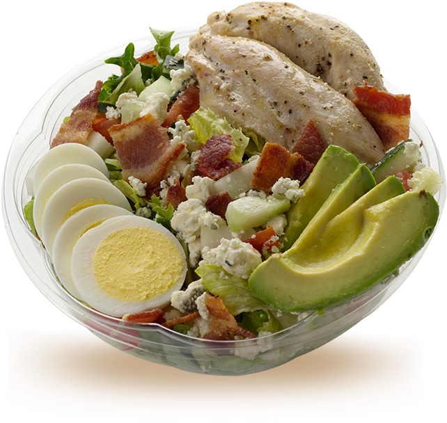 Grilled Chicken Salad Bowl PNG Image