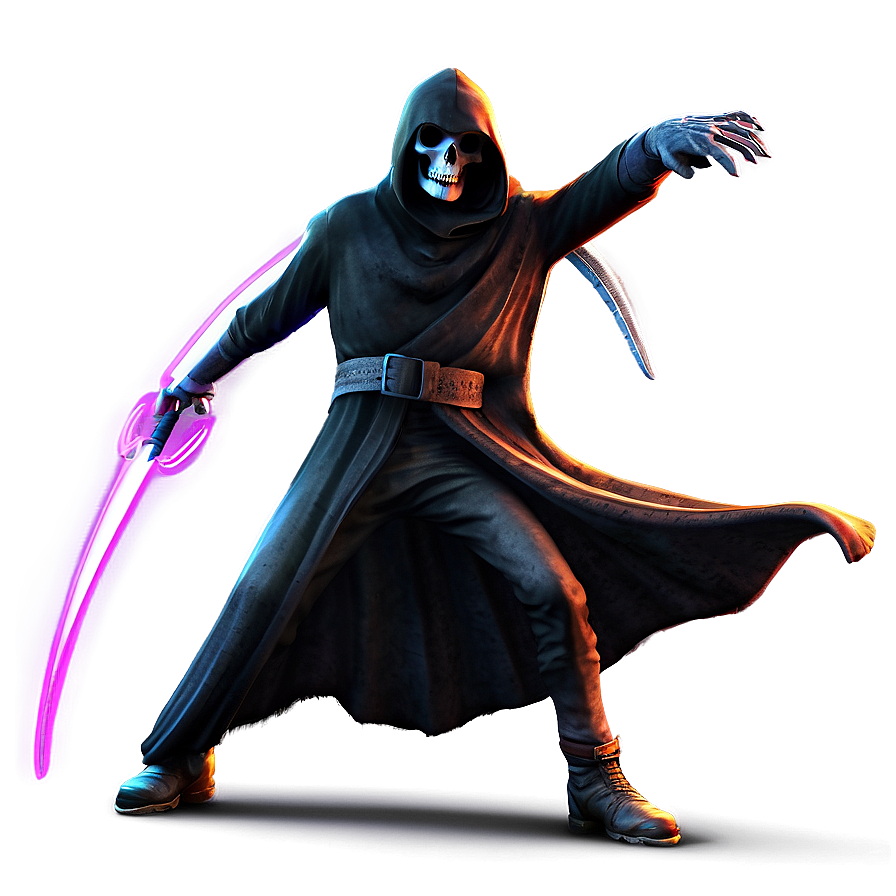 Grim Reaper In Battle Png Emf PNG Image