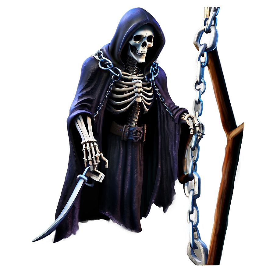 Grim Reaper In Chains Png 48 PNG Image