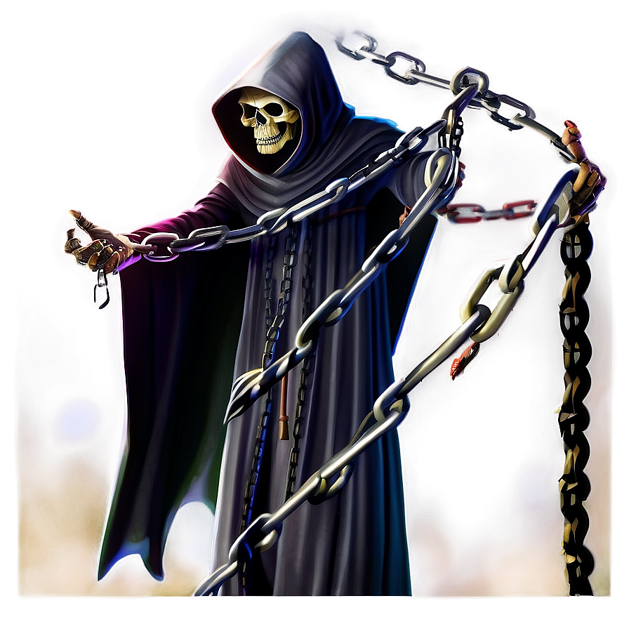 Grim Reaper In Chains Png Mgi54 PNG Image