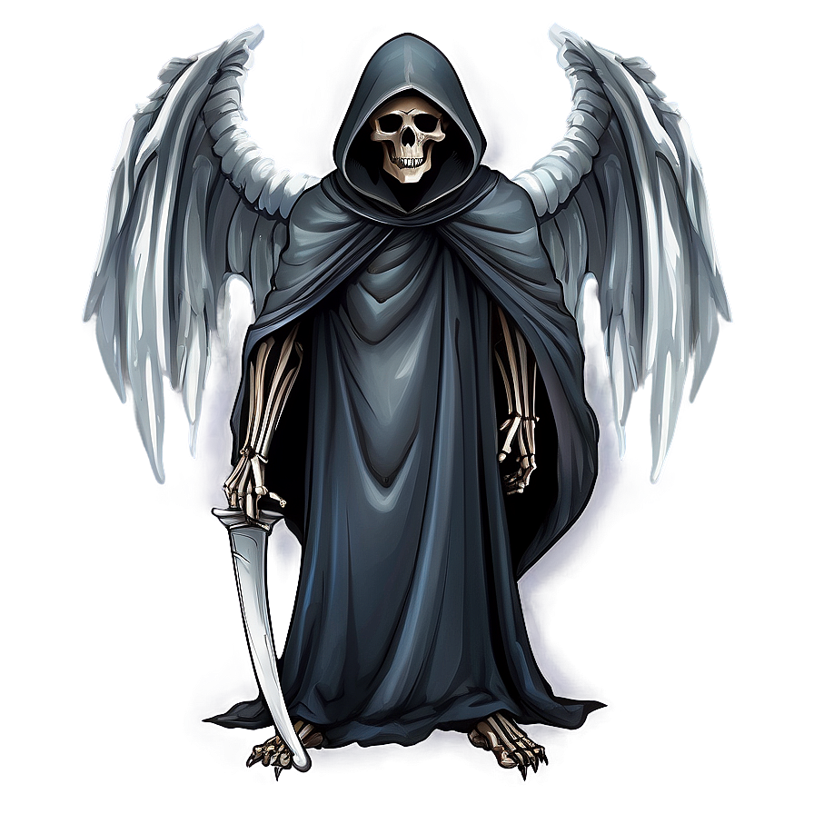 Grim Reaper With Wings Png 9 PNG Image